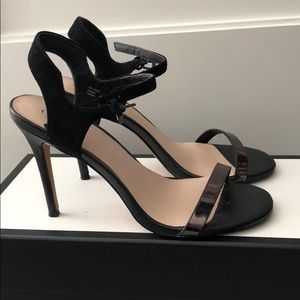 Black Strappy Heels